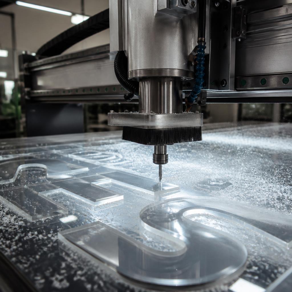 CNC Precision Fabrication — signage project by Adwaa Sign Center Dubai
